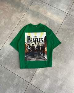 Camisetas Personalizadas de Manga Corta, Corte Cuadrado, Tejido de Punto, Lavado Ácido, Impresión Serigráfica, Secado Rápido y Ecológicas - Product Image 2