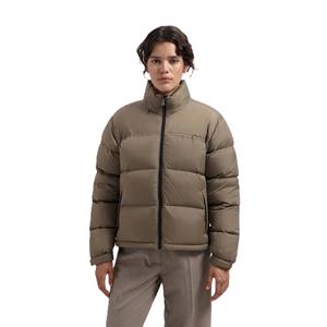 Chaqueta acolchada de algodón de moda cálida para Otoño e Invierno para mujer, ropa exterior informal, capucha, cremallera, diseño de burbujas de talla grande, técnicas impresas - Product Image 2