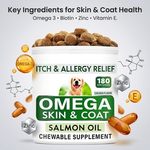 Friandises à mâcher douces pour chiens Advanced Skin & Coat avec oméga 3 <span class=keywords><strong>6</strong></span> 9 |   Aide à soulager les démangeaisons cutanées, réduit la perte de poils et favorise un pelage brillant - Product Image 2