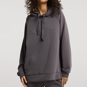 Sweat-shirts pour femmes tendance de haute qualité, imprimés sur mesure, décontractés, respirants, oversize, pull-over pour femmes, prix d'usine bon marché, 2026 - Product Image 5
