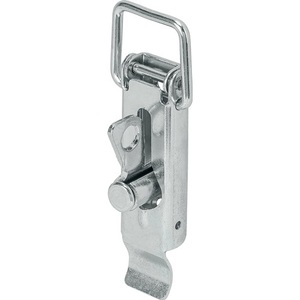Loquet à bascule VORMANN en acier bleu zingué, hauteur 110 mm, largeur 37 mm, option d'étanchéité - Product Image 1