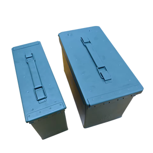 Boîte de rangement pour munitions en acier durable, résistante à l'eau, hermétique, antirouille, OEM pour les aventures en plein air, les kits de survie, les outils de tir - Product Image 5