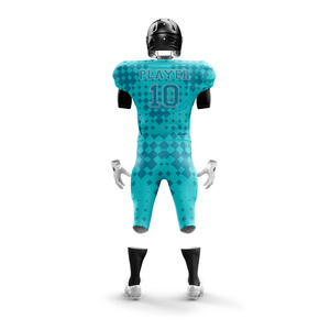 2025/26 ensembles de vêtements de sport en polyester personnalisés uniformes de football américain respirants prix compétitif court tailles plus vente chaude - Product Image 6