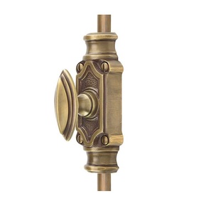 Serrure cremone d'entrée de villa de style doré de luxe imitation design en laiton antique avec qualité supérieure à bas prix - Product Image 2