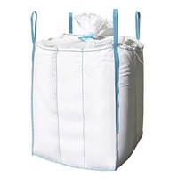 Bolsa de 4 Paneles con Boquilla, Capacidad de 1000 kg, Bolsa Jumbo FIBC, Material PP, Boquilla Superior e Inferior