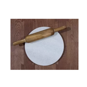 Wholesale Natural Marble Stone <b>Rolling</b> <b>Pin</b> with Wooden Handle and Customized Size Cheap Price and Handmade Use - Product Image 1