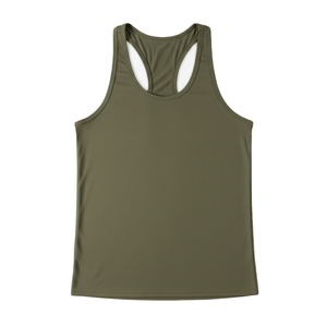 New Style 2026 Sleeveless Workout Vest Man Fitness Tank Top Racer Back Muscle Fit <b>Running</b> Cotton Made <b>Singlet</b> Training Stringer - Product Image 1