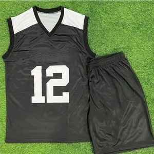 Uniforme de baloncesto personalizado unisex de alta calidad, secado rápido, transpirable, talla grande con logotipo personalizado para adultos - Product Image 1