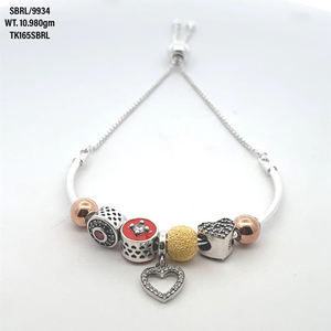 Nuevos dijes originales 925 plata esterlina Diy encanto para pulseras joyería estrella plata encanto con pulsera de alta calidad para mujer - Product Image 6