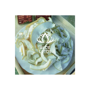Blue Lotus Dry Pomelo Peel Pomelo freír Aceite de mezcla crujiente delicioso Hecho en Vietnam Pelado 2024 Fruta - Product Image 1