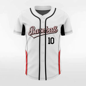 100% poliéster béisbol Jersey tamaño adulto personalizado Color sólido equipo deportivo uniforme ropa deportiva conjuntos transpirable secado rápido hecho - Product Image 1