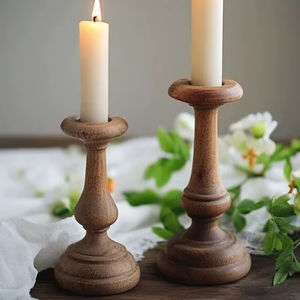 เทียนไม้ทำด้วยมือโดยการสร้างสรรค์โบราณ - Product Image 1