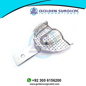 Bandeja de Impresión Dental de Acero Inoxidable Perforada, Bandeja Superior Individual |   Bandeja de Impresión Autoclavable a Precio Económico al por Mayor - Product Image 6
