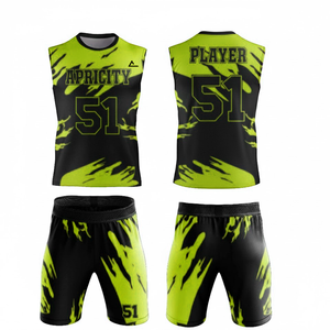 Camiseta y pantalones cortos de fútbol personalizados 7v7 | Conjunto de uniforme con logotipo personalizado | Tela ligera que absorbe la humedad - Product Image 3