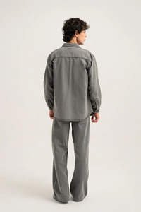 Veste en jean pour homme OEM, vêtement d'extérieur, veste en jean surdimensionnée à boutons avec rembourrage en coton et imperméable pour veste en jean pour homme - Product Image 5