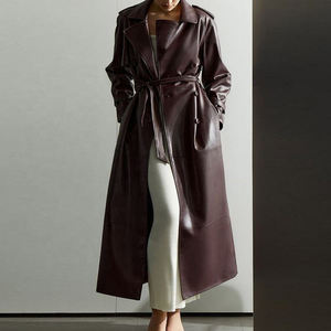 Blouson de moto en cuir d'agneau premium pour femme, tissé, matelassé, respirant, chauffant, coupe ajustée, coupe-vent, hiver 2025 - Product Image 6