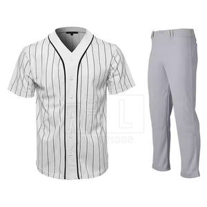 Uniforme de béisbol de poliéster personalizado de estilo más nuevo, uniforme de media manga, uniforme de béisbol más vendido - Product Image 1