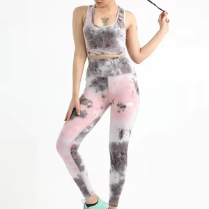 Pantalones de Yoga Largos Premium para Mujer, Poliéster/Nailon, Secado Rápido, Transpirables, Cintura Elástica, Estampado, para Uso Diario, Gimnasio y Actividades - Product Image 4