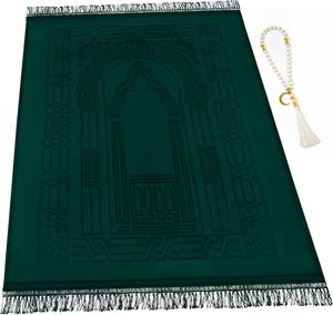 Alfombra de oración de terciopelo suave para mujeres y hombres, cómoda alfombra de oración - Product Image 2