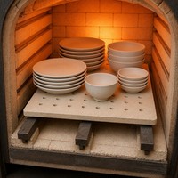 Plaque de four perforée carrée réfractaire pour ventilation de four, haute température, pour cuisson de céramique, vente en gros