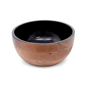 ชามเคลือบลายสัตว์ทำจากไม้ทำด้วยมือเป็นมิตรต่อสิ่งแวดล้อมชามขัดสำหรับบ้านร้านอาหารเครื่องใช้ในการตกแต่งที่ใช้งานได้ - Product Image 4