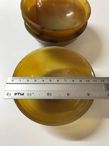 ชุดชามฮอร์นธรรมชาติขัดเงาทำด้วยมือพร้อมช้อนตกแต่งสวยงามแบบออร์แกนิกสำหรับตกแต่งห้องครัวและตกแต่งบ้าน - Product Image 2