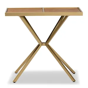 Table console Tables basses de centre industriel vintage de haute qualité au design élégant et durable Élégant pour la décoration de l'hôtel à la maison - Product Image 5