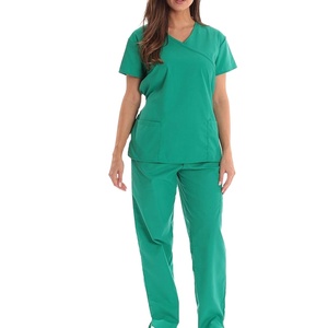 Medical Hospital <b>Scrub</b> Nursing Uniform Sets Women Latest Design High Quality Fabric Wholesale Doctor Nurse Clothing 2026 - Product Image 2