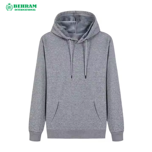 Sweat à capuche pour homme, design OEM personnalisé, 100% coton, molleton/tissu éponge français, séchage rapide, respirant, sweat à capuche d'hiver, logo personnalisé sur le devant - Product Image 6