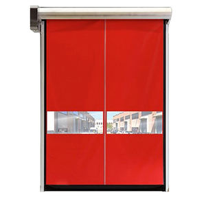 <span class=keywords><strong>Hormann</strong></span> STX-FU250 - <span class=keywords><strong>Porte</strong></span> industrielle à action rapide, pliante, motorisée, en PVC rigide 900 g/m², barres en acier, résistante au vent, IP54, garantie 1 an - Product Image 1