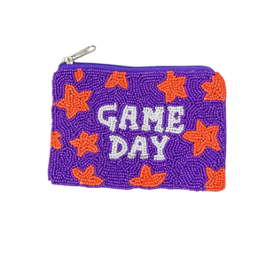 Get Your Game on with Wholesale Gameday Handmade Beaded Coin Purse - Exquisitely Crafted & Uniquely Designed - Product Image 3
