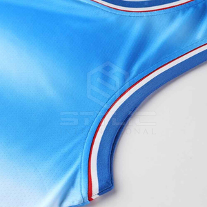 Uniforme de baloncesto recién llegado, último diseño, Impresión de logotipo personalizado, uniforme de baloncesto, tarifa de venta completa - Product Image 5