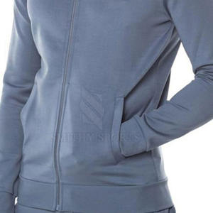 Logotipo personalizado de talla grande chándal con cremallera a prueba de viento último diseño polar con 100% algodón transpirable poliéster listo para el invierno - Product Image 6