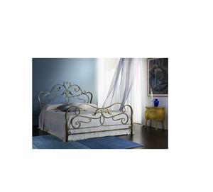 Cadre de lit en laiton de qualité supérieure avec finition vintage pour une collection de meubles de chambre classiques - Product Image 1