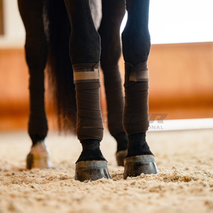Envolturas de polo de caballo elásticas fuertes para entrenamiento Ejercicio Soporte de lesiones y protección diaria Envolturas de polo de equitación/vendajes - Product Image 2