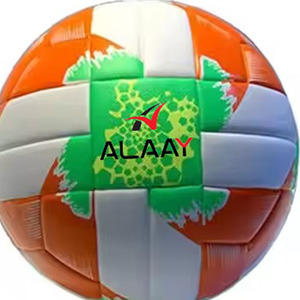 Alaay Matériau PU Cuir Ballon de football personnalisé Entraînement résistant à l'usure Jeu d'entraînement pour adultes Ballon de football créatif antidéflagrant - Product Image 2