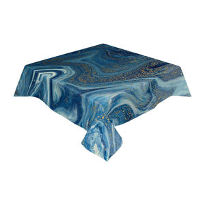 New Arrival 100% Cotton Dining Table Cloths Beautifully Styled <b>Embroidered</b> Floral Pattern Customized Print Stylish for Sale - Product Image 2