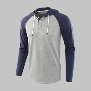 Fabrication sur mesure, design personnalisé, sweat-shirts à capuche pour hommes, vente chaude d'hiver, décontractés, 100% coton, uni, à capuche, avec poche, pull oversize - Product Image 1
