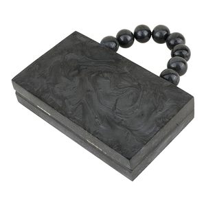 Pochette élégante en résine pour femmes avec un design géométrique unique pour les soirées et les mariages à un prix abordable - Product Image 3