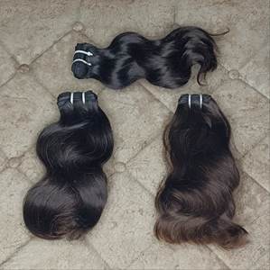 Style Authentique 10 Pouces Vague Naturelle Indian Remy Extensions de Cheveux Humains Cheveux avec Style Authentique - Product Image 3