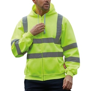 Chaleco de Seguridad Industrial de Alta Visibilidad, Fluorescente, de Poliéster, Clase 2, Ligero, Talla Grande, Certificado CE, Impermeable - Product Image 6