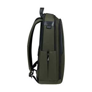 15.6 Inch Laptop <b>Backpack</b> Waterproof Zipper Geometric <b>Strap</b> Fashionable Simple Style Made of Oxford Polyester - Product Image 4
