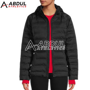 Chaqueta de Burbujas para Mujer, Chaqueta de Burbujas Cálida y Aislada con Relleno Suave para Clima Frío - Product Image 3