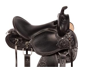 Selle Western en cuir véritable de qualité supérieure pour cheval Selle de course pour équitation Selle Western - Product Image 4