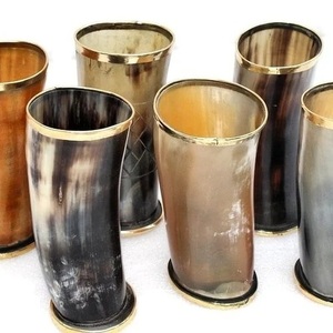 Vasos de barra hechos a mano de primera calidad de vidrio de cuerno natural más vendidos para fiestas a un precio asequible - Product Image 4