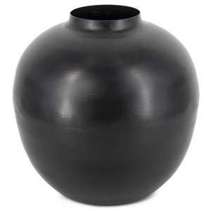 Élégant vase à fleurs en métal de qualité supérieure fabriqué à la main de style antique avec des détails complexes pour une décoration de maison moderne et vintage. - Product Image 1