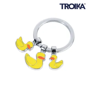 Portachiavi e Moschettone Personalizzabili a Forma di Anatra Gialla - Gadget Promozionali Personalizzabili - Product Image 1