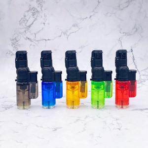 Encendedor de Cocina de Plástico con Diseño de Dibujos Animados, Recargable, Resistente al Viento, Ecológico, para Viajes, Barbacoa, Llama de Chorro, Recargable, Tipo Pistola de Gas - Product Image 5