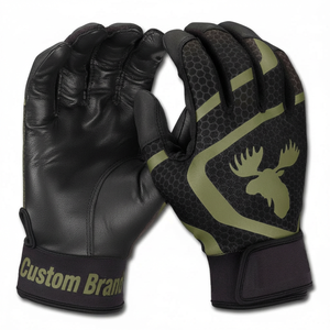 ถุงมือตีเบสบอลแบบสั่งทำขายส่ง ทนทาน ระบายอากาศได้ดี ป้องกันอย่างดีเยี่ยม ปลอดภัย ไดนามิก ถุงมือตีซอฟต์บอล - Product Image 2