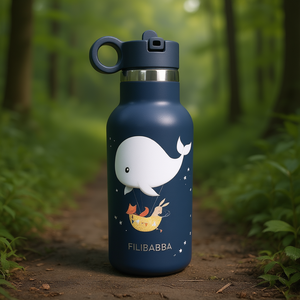 Bouteille d'eau en acier inoxydable FILIBABBA Dreamy Advent 350, gobelet durable pour une hydratation nomade - Product Image 3